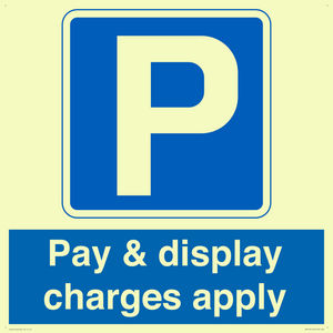 Pay & display charges apply